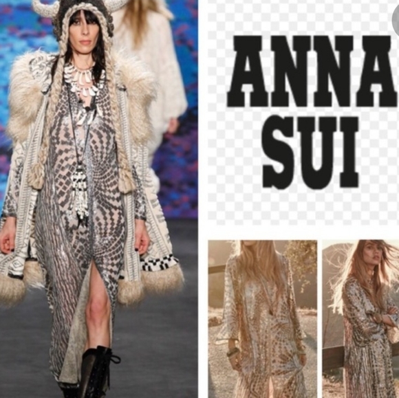 FREE PEOPLE  Anna Sui Maxi Dress - Picture 12 of 12